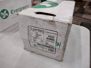 lot 477 image: Evergreen Genteq 6010 1 hp. Single ...