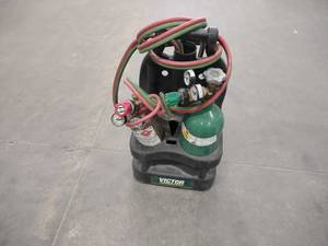 lot 490 image: Victor Portable Oxy Acetylene Torch...