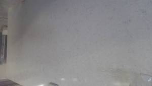 lot 20 image: (1) Slab Q-Quartz Carrara Mist, 64x...