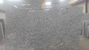lot 27 image: (1) Slab Granite Bianco Primata, 77...