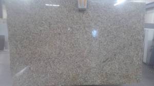 lot 33 image: (1) Slab Granite New Venetian Gold,...