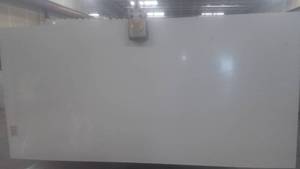 lot 39 image: (1) Slab Silestone Miami White, 1.2...