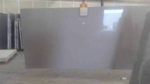 lot 57 image: (1) Slab Q-Quartz Stellar Gray, 65x...