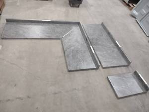 lot 184 image: Laminate Countertop, 73x60 12, 6...