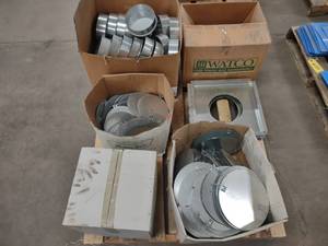lot 636 image: Assorted Dampers & Ductwork...