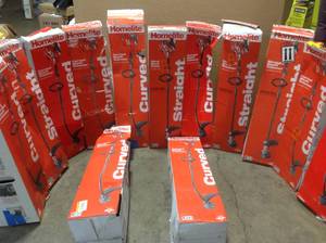 Pallet with assorted Homelite Weed Eater various conditions customer returns see pictures