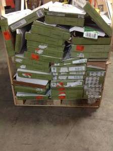 40 Boxes of Mixed Cap A Thread Flooring Customer Returns See Pictures