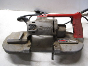 Milwaukee electric band saw, tested...