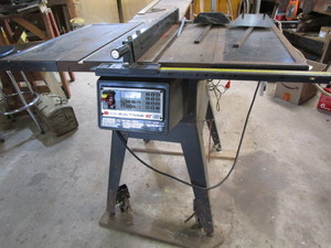 Craftsman electronic table saw, 10...