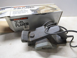 Black & Decker 3-14 hand planer...