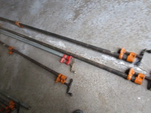 Pipe clamps, Pony 34, pipes are 6...