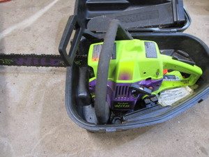 Poulan Wild Thing chainsaw...
