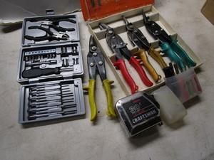 Buffalo 3 piece aviation tin snips,...