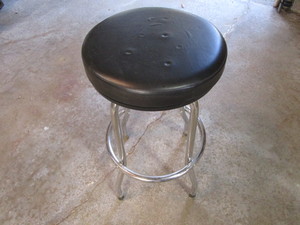 Shop stool, 29H with foot rest rin...