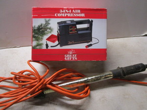 Air compressor - 12V 3-in-1, appear...