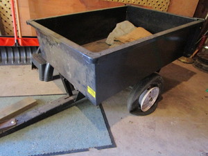 Garden cart, 10 cuft dump...
