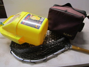 Plano rolling tackle box and tackle...
