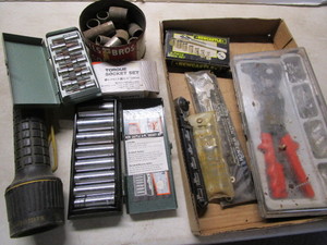 Sockets 38 with torque, chain wre...
