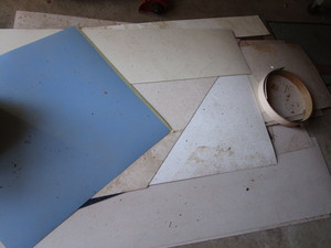Laminate material, variety of sizes...