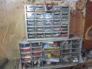 Organizers with hardware, qty 2...