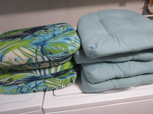 Seat cushions - like new, two sets ...