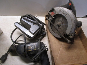 Circular saw, drill, jig saw...