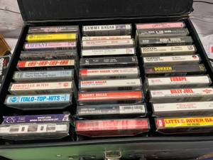 lot 11 image: Lot of 60 Vintage Cassette Tapes (Double Sided Case)