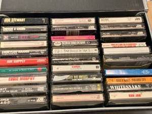 lot 23 image: Double Sided Case of Cassette Tapes