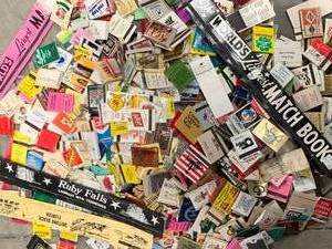 lot 35 image: Giant Matchbook Collection
