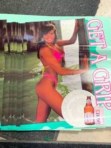 lot 39 image: Lot of Eight Chillout Pabst Posters
