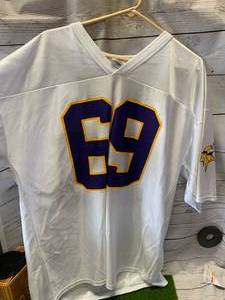 lot 44 image: Jerrod Allen Minnesota Vikings Team NFL Jersey Size XL