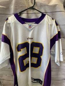 lot 47 image: Adrian Peterson Minnesota Vikings Reebok Jersey Size Medium