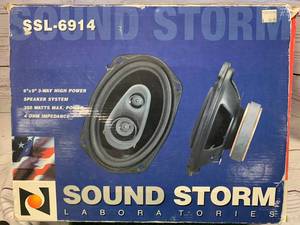 lot 68 image: New Sound Storm Laboratories 6X9 Speaker