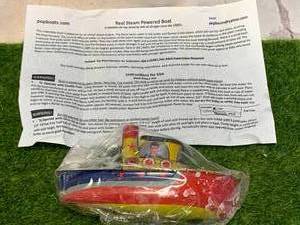 lot 75 image: Steam Powered Boat