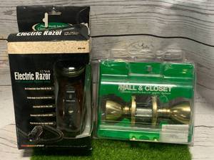 lot 83 image: 12 Volt Razor & Door Lockset Lock