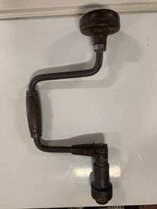 lot 87 image: Vintage Hand Drill & Blade