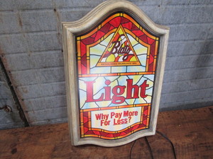Blatz light - Why Pay More for Less...