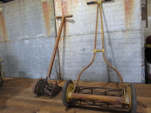 Vintage reel mower - Clemson, reel ...