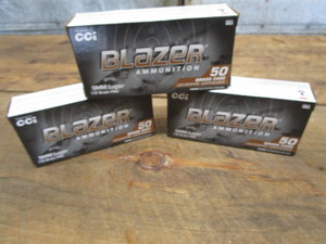 Blazer Brass, 9mm, three boxes...