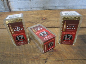 Hornady 17 HMR V-Max, three boxes...