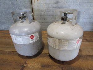 LP tanks two 20lbs...