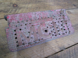 McC (McCormick) tractor step...
