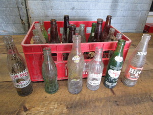 Collector soda bottles...
