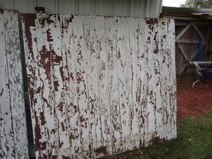 Vintage barn door, Douglas Fir 78x...
