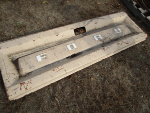 Ford tailgate off a 1970 Ford...