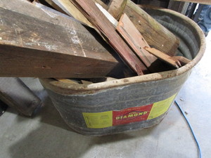 Galvanized farm tank 40Lx24Wx24H...
