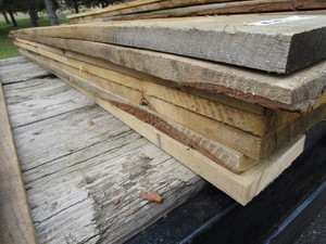 Lumber White Oak rough sawn 1x8s,...