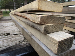 Lumber White Oak 6-9ft, 2x3, three...