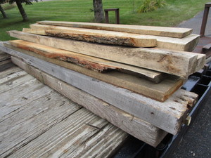 Lumber mix of White Pine 2x2 to 2x...