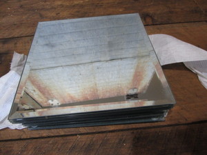 Beveled mirror tiles - new 8x8, q...